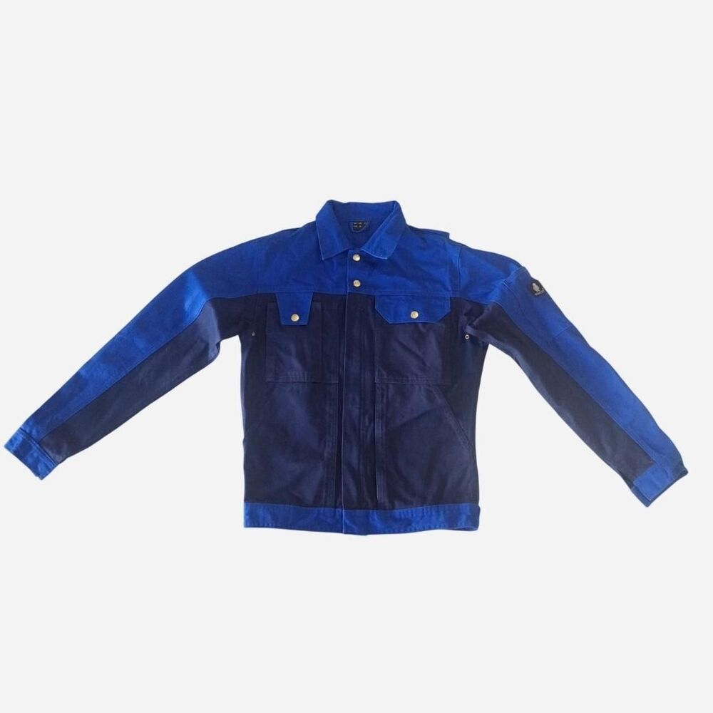 Mascot Como Two-Tone Work Jacket Blue